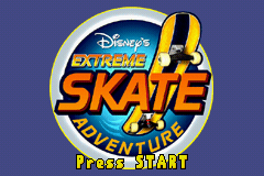 Extreme Skate Adventure Title Screen